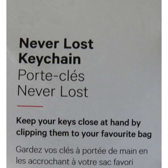 Lululemon Lilac Neverlost Keychain Key Ring Clip On - Picture 5 of 8